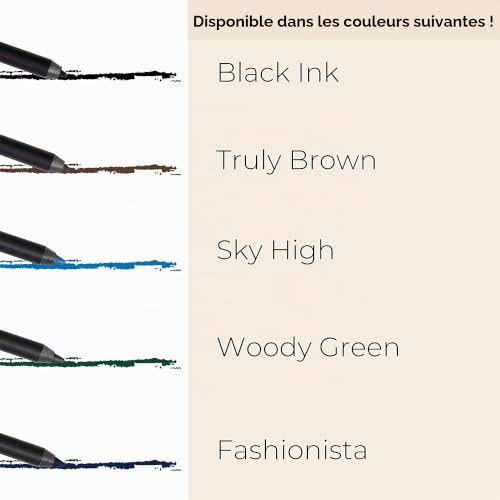 Velvet Touch eyeliner waterproof #woody - vue 6