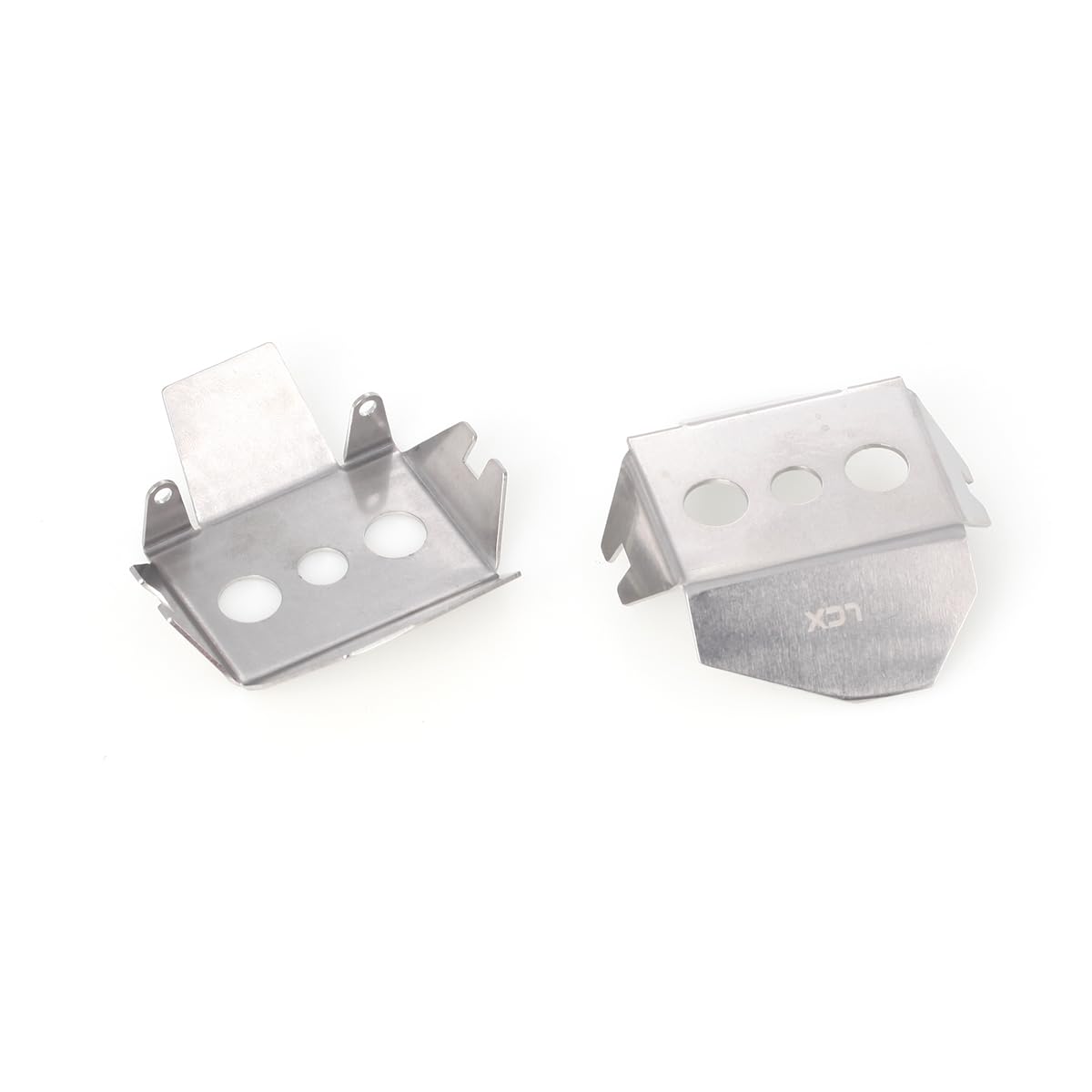 LCX Racing 1/6 RC Crawler Car Stainless Steel Front Rear Axle Guard Armor Axles Protector for RC Crawler Car Axial SCX6 AXI05000 - Image 4