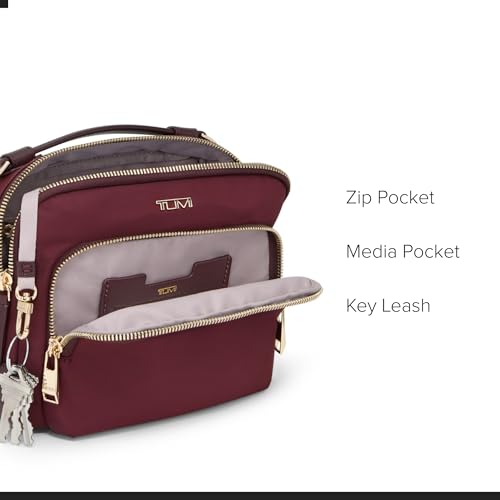 Image of TUMI - Voyageur Teghan Crossbody - Women's Compact Everyday Purse with Leather Trim
