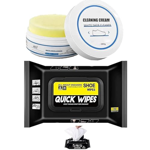 Image of AMENDAS Shoe Wipes For Sneaker - Instant Shoe Cleaning Wipes Quickly Remove Dirt & Stains - These Disposable Cleaning Wipes Safe on Leather, Canvas, White Shoe for All Type Shoes