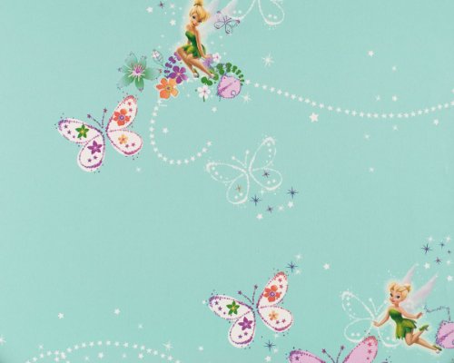 PAPIER PEINT Fairies-Fée Clochette Papillons Cover