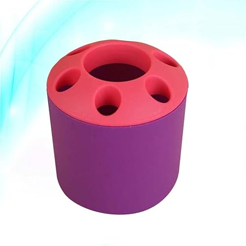 Miniatura 4 de DOITOOL Soportes para cepillos Soporte circular para cepillos de dientes, soporte para pasta de dientes, soporte para pasta de dientes, soporte