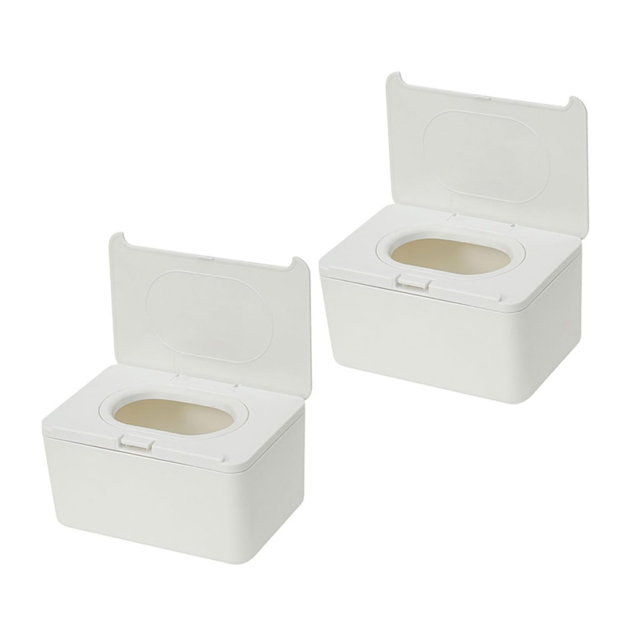 Kisangel 2piezas Contenedor Toallitas Humedas Dispensador Toallitas Porta Bebes
