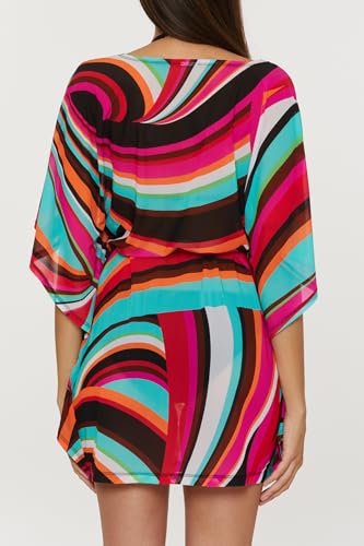 Trina Turk womens Swoop Belted Caftan, Casual, Beach Cover Ups for Women3