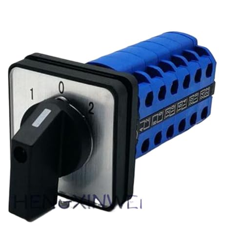 Interrupteur inverseur universel LW28 LW26-20/6 D606, 1 pièce