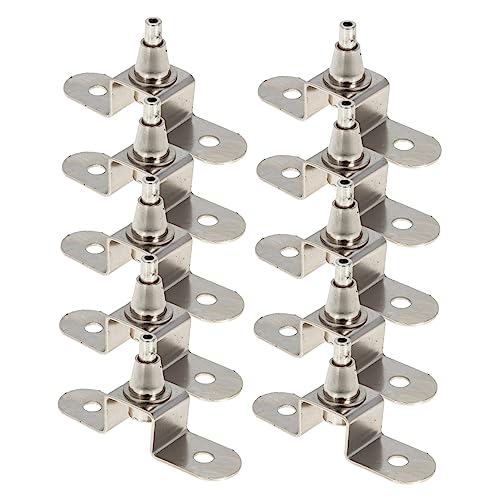 HOLIDYOYO 10-Pack Wire Rope Hangers for Picture and Lamp Hanging Heavy-Duty Steel Hooks for Art Display Indoor and Outdoor Use