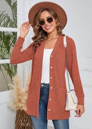 Image of Heymoments Cardigan for Women Long Sleeve Lightweight Sweaters