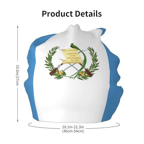 Guatemala Flag Children Hip Hop Knitted Hat Kids Elastic Leisure Knit Cap Warm Sleep Beanies Black2
