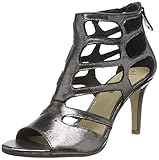 s.Oliver 28318-22 Damen Sandalen,Sandaletten,Da.-Sandalette,Sandaletten,Sommerschuhe,offene Absatzschuhe,hoher Absatz,feminin,Frauen,PEWTER(Grau)