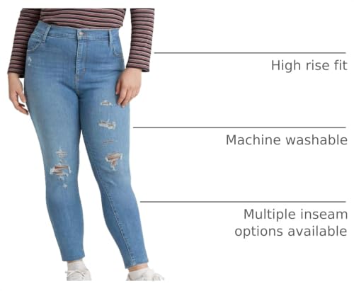 Image of Levi's Women's Classic Mid Rise Skinny Jeans
