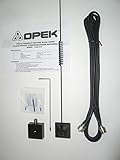RK-OPEK VUG-270 DUAL BAND VHF/UHF HI-GAIN WINDOW ON GLASS MOUNT MOBILE HAM ANTENNA