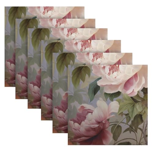 Servilletas de Tela Multicolor 20 x 20 Pulgadas Pack 6 miniatura 2