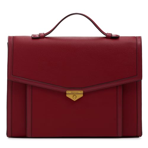 Image of Miraggio Kinsley Laptop Bag | 14 inch Padded Laptop Sleeve With Adjustable & Detahcable Strap | Unisex Laptop Bags For Office | Laptop Cover Bag