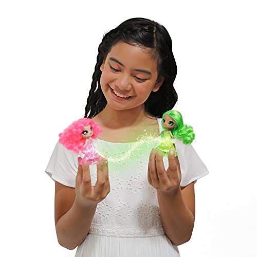 Skyrocket 18340 Leuchtende Kristallfee mit Ständer und Amulett Aventurin