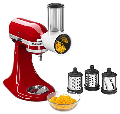 KitchenAid Artisan Küchenmaschine Starter Paket 5KSM175PSEAC inkl. Gemüseschneider Fleischwolf und vielem Zubehör (Creme… – Bild 7