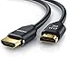 Produktbild CSL - 8k HDMI Kabel 2.1 1m 1,0 Meter - 8K @ 60Hz 4K @ 120Hz mit DSC - HDMI 2.1 2.0a 2.0b - 3D - Highspeed Ethernet - HDTV UHD II Dynamic HDR-10+ eARC - Variable Refresh Rate VRR - Dolby Vision