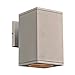 PLC Lighting 2085SL 1-Light Takato Collection Outdoor Fixture, Silver Finish