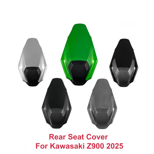 Cubierta de asiento trasero premium verde para Kawasaki Z900 2025 2
