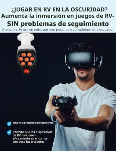 Miniatura 5 de Tonton 8 Led Infrarrojo Visión Nocturna Lámpara De Iluminación Ir 30m 100ft Para La Cámara De Vigilancia Enchufe De Energía A Prueba De Agua Luz De Video Vigilancia Auxiliar
