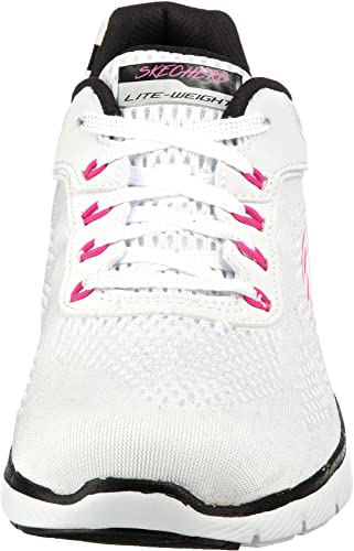 Image of Skechers Women Flex Appeal 3.0 Steady Move Lace Up Shoe