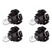 cciyu 4 Pack Warm White T4/T4.2 Neo Wedge Halogen Bulbs Replacement fit for Dash A/C Light 12V