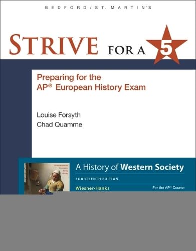 Strive for a 5 Guide for A History of Western Society for the AP(r) European History Course