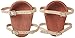 Custom Leathercraft CLC 318 Professional Heavy-Duty Molded Rubber Kneepads,Brown