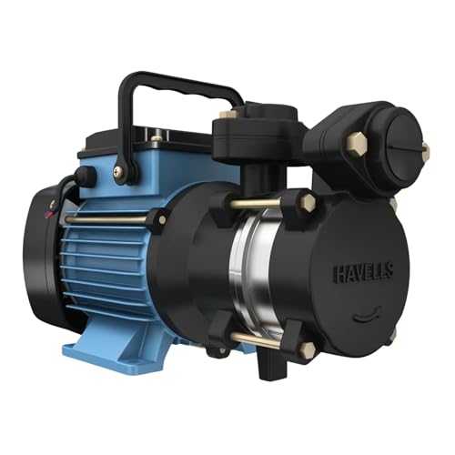 Image of Havells Monoblock Water Pump DARIYA10 (1 HP) | Copper Winding, High Flow Rate, 180-260 V Range | Overheat Protection, Durable, Rust Resistant | for Home, Apartments, Fountain | 1 Yr Warranty