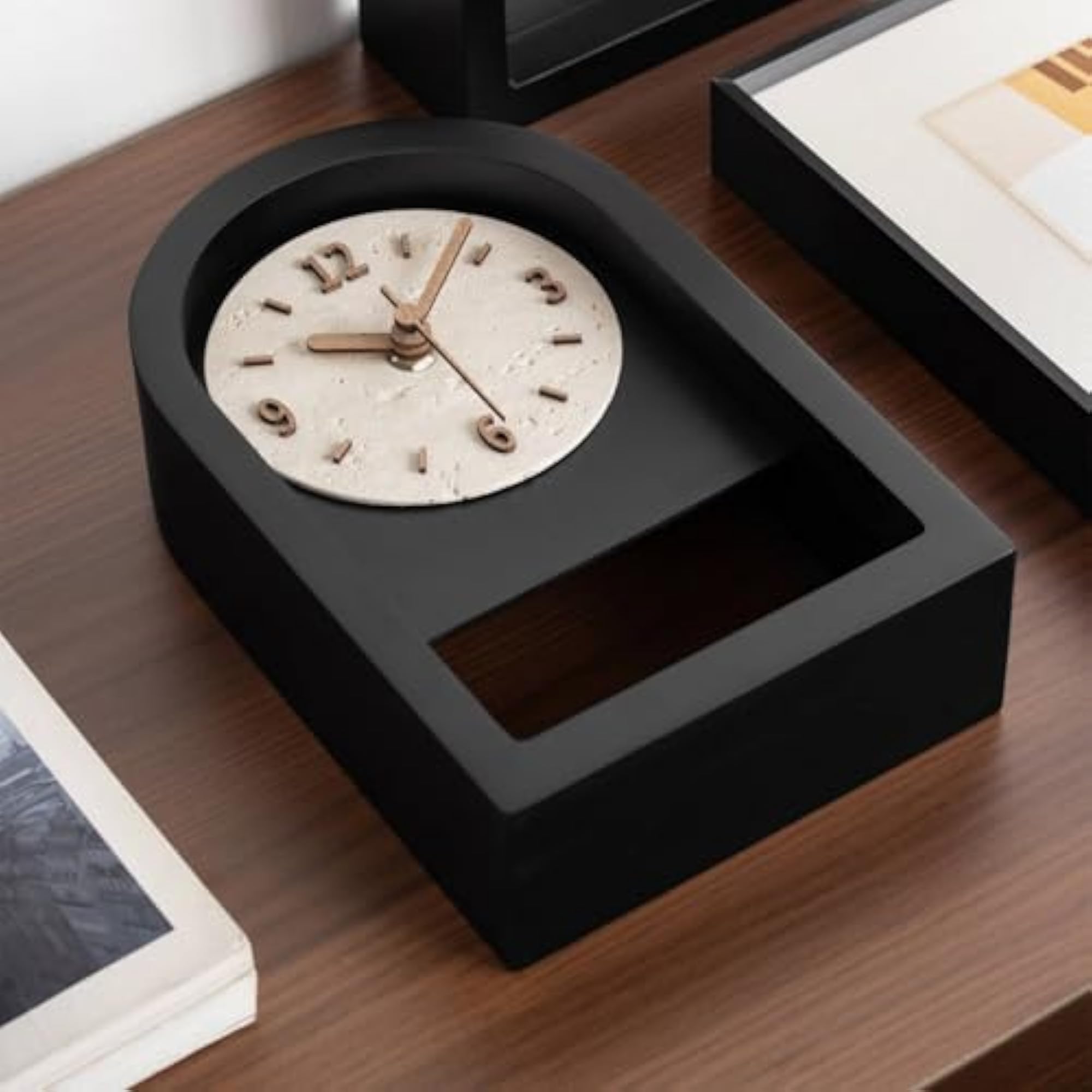 Artistic Noiseless Table Timekeeper, Simple Design
