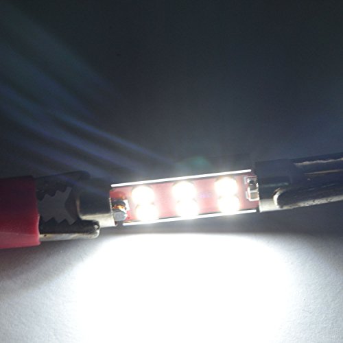 Alla Lighting 211-2 578 Led Bulb White Festoon Interior Lights Xtreme Super Bright Dome Map Trunk Courtesy Light Replace Cars Trucks Can-Bus 41Mm 212-2 569 6413, 6000K Xenon (4Pcs) #TOP4