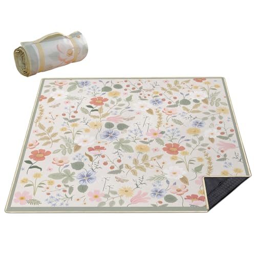 Cuslnox Picnic Blankets Waterproof Foldable Extra Large,