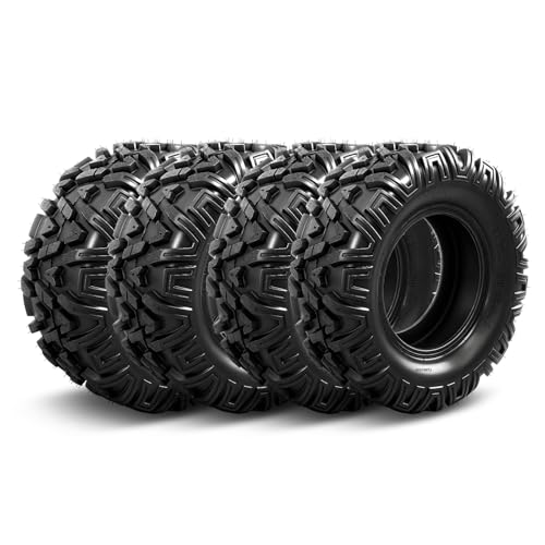 MOTOOS ATV/UTV Tires 26x9-14 Front & 26x11-14 Rear,All-Terrain Mud Tires 26x9x14 & 26x11x14,6-Ply,Non-Directional Tread,Tubeless,Set of 4