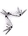 ROLLINGDOG Stainless Steel Mini Multi-Tool Pliers, Knife, Screwdrivers, File, Bottle Opener