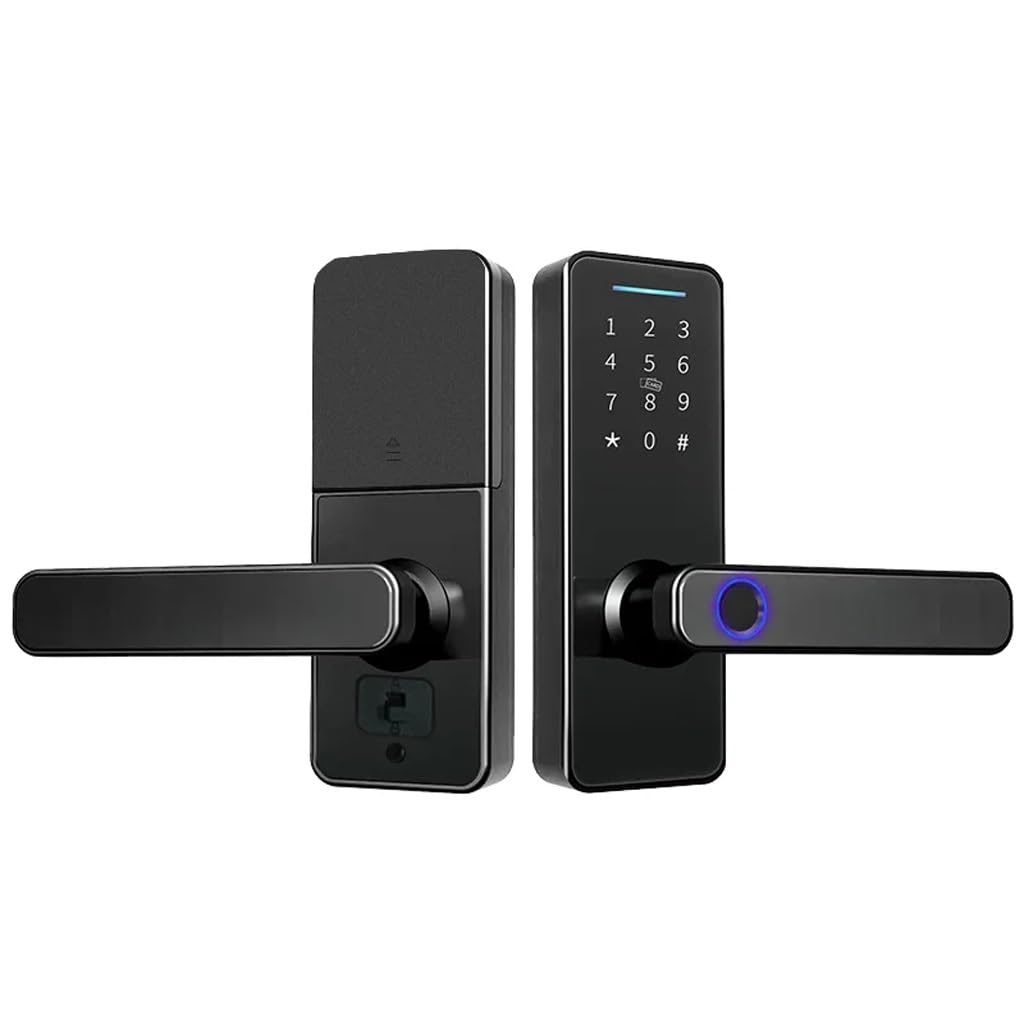 Serrure de porte intelligente biométrique électronique empreinte digitale maison connectée