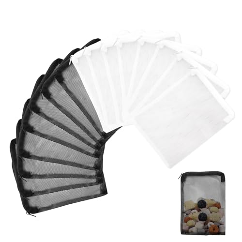 �v���X�`�b�N�W�b�p�[�t���A�N�A���E���t�B���^�[���f�B�A�o�b�O 16�� �����Y�����p�t�@�C�����b�V���o�b�O�A�Z���~�b�N�����O�p�ė��p�\�Ȑ����A�N�Z�T���[�A�{���P�[�m���b�N(10.2 cmx15.2 cm �u���b�N�A�z���C�g)