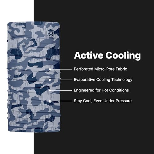 BLACKSTRAP Daily Tube Neck Gaiter – UV Sun Protection Face Mask with UPF 50+, Breathable, Cooling, Moisture-Wicking Gear3