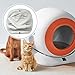 Pugermering Cat Replacement Accessories, Self-Cleaning, Waste Collector, Accessory Parts, Cat Litter Tray, Base