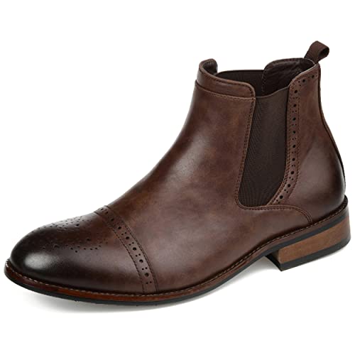 Image of Vance Co. Men's Garrett Cap Toe Chelsea Boot