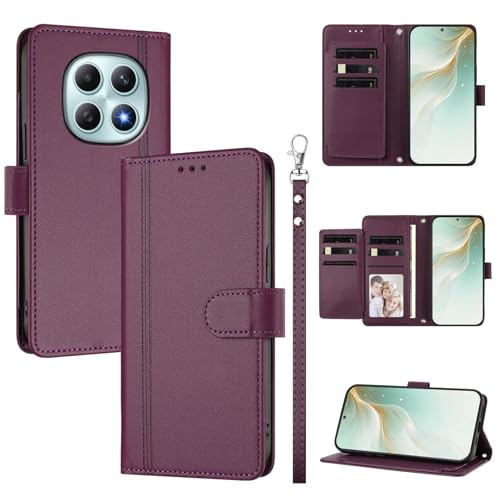 �X�}�z�P�[�X �Ή��@�� for Redmi Note 15,�Ή��@�� for Xiaomi Poco M8 5G �X�}�z�P�[�X�y�E�H���b�g�f�U�C�� �f���A���J�[�h�X���b�g �L���b�V�� �t���b�v���X�^���h �����h�~�zViolet