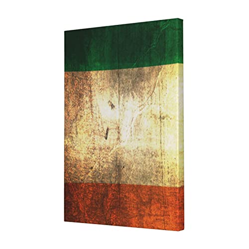 Toile murale drapeau irlandais QQLADY art moderne decoration pour salon