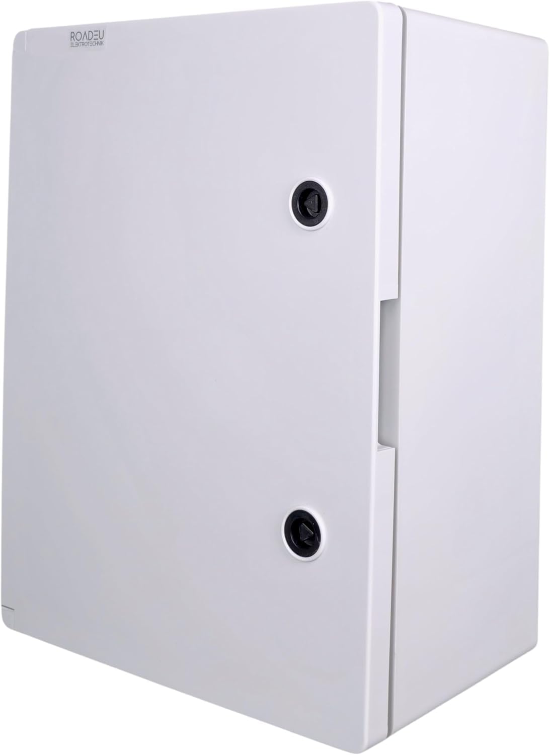 RoadEu – Caja de distribución mural IP65 400x500x245mm – Armario eléctrico estanco con cierre, prensaestopas, guía DIN y placa metálica – Para instalaciones técnicas y exteriores