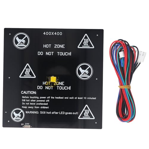 400x400mm 3D Printer Heated Aluminum Bed Kit