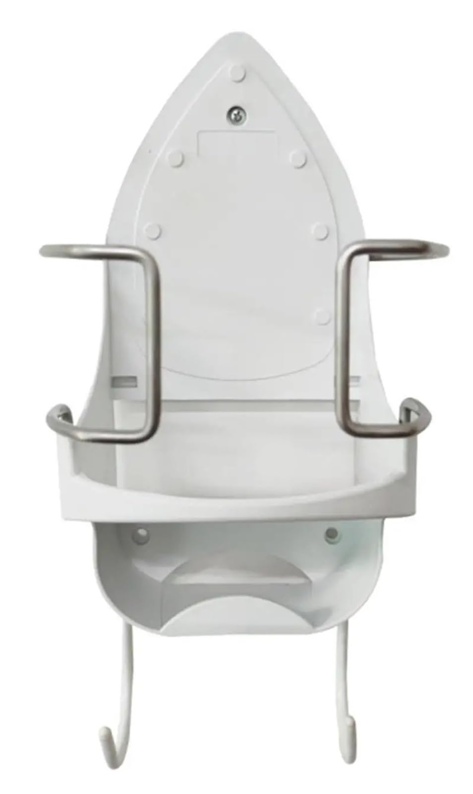 Porta ASSE da Stiro con Ganci Portaoggetti for Organizer for Porta del Bagno Porta ASSE da Stiro for Uso Domestico per La Lavanderia(White)