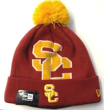 New Era USC Trojans Woven Biggie Cuffed 