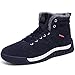 Produktbild SAGUARO Herren Winterschuhe Warm Gefüttert Schneestiefel Winter Outdoor Boots Winterstiefel, Dunkel Blau 45 EU