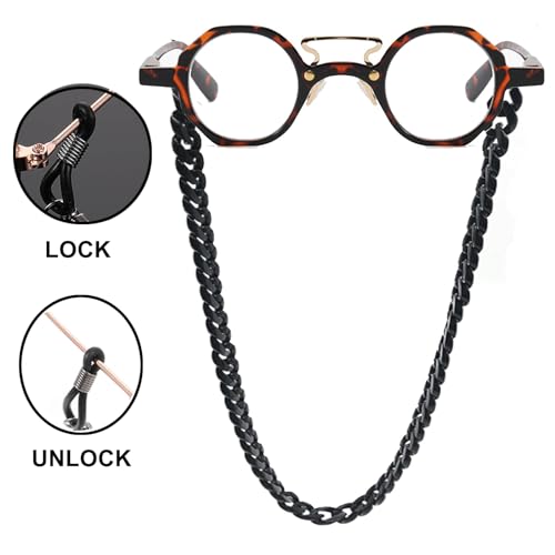Image of Acrylic Glasses Chain for Women Men Reading Eyeglass Strap Sunglasses Holder Mask Lanyard Chain for Adults