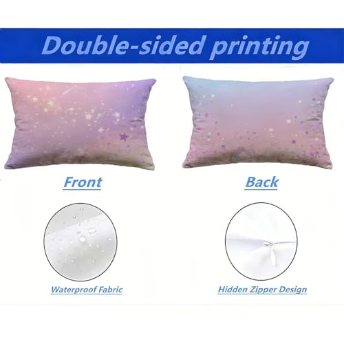 Housses de coussin de jardin 80x100 cm imperméables et résistantes aux UV M-P894 - 3