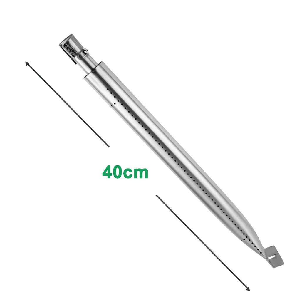 WELL GRILL Bruciatore tubolare in acciaio inox per barbecue a gas Broil King Baron 490, 4 bruciatori di ricambio per Baron 320 420 490 540, 40 cm