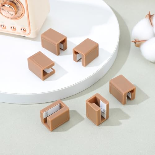 Image of 6 Pcs Corner Protector Proofing Pulls Soft Silicone Drawer Handle Guards with Strong Adhesive L-Shaped Furniture Corner Protectors for Cabinets Wardrobes