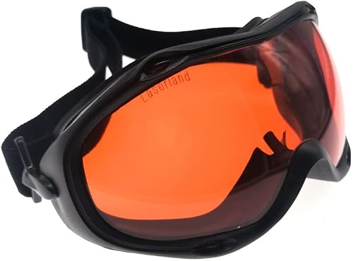 laserland 190nm-550nm 355nm 405nm 450nm 473nm 532nm OD6 Blue Green Laser Protective Protection Goggles Safety Glasses CE T1-10